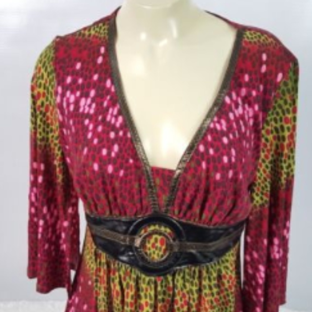 Bisou Bisou Blouse Women Medium Open Sleeve